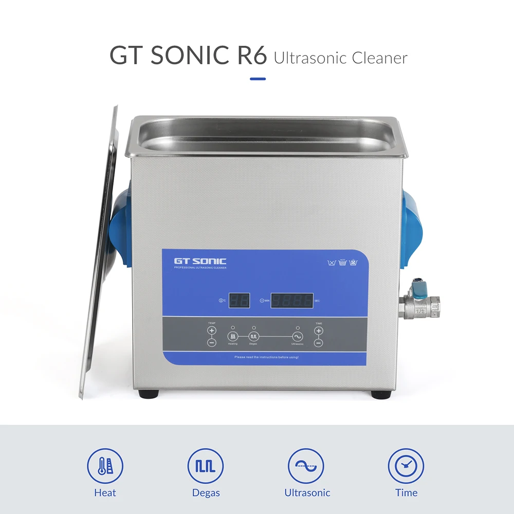 Gt Sonic Musical Instruments Ultrasonic Cleaning Safety Cleaning For Record 6l Ultrasonic Vinyl