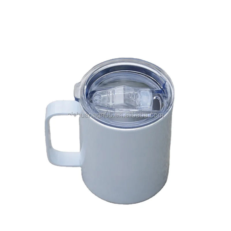 

Wholesale Handle coffee mug 12 oz sublimation blank Double Wall Insulation Stainless Steel Cup, 16, customized colors available