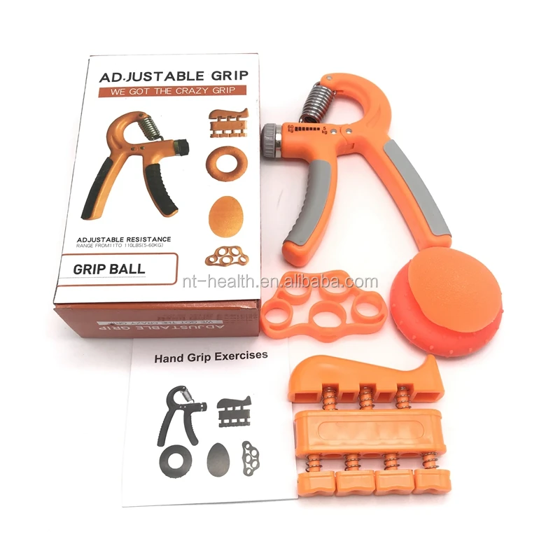 Hot sale different types finger trainer strength hand grips with customized logo