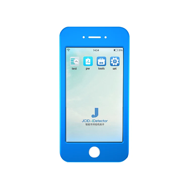 

JCID-iDetector Intelligent Handheld phone multifunction testing, Blue