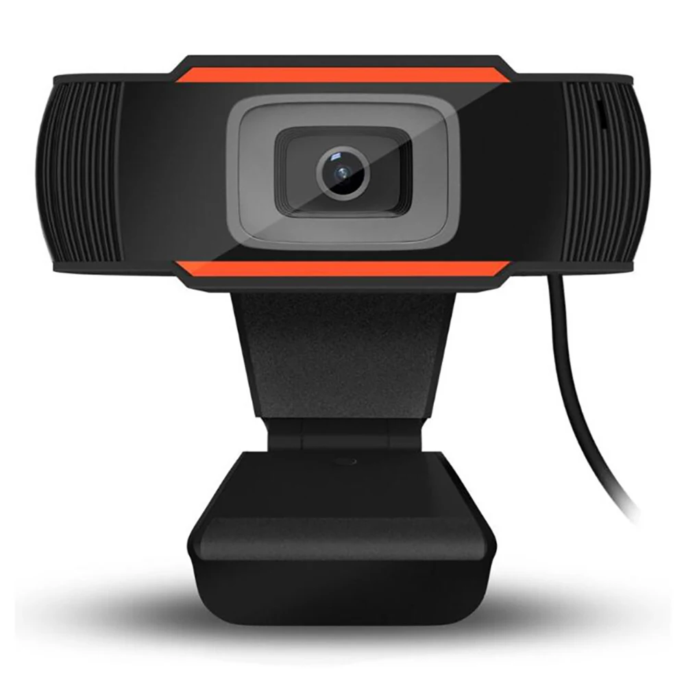 

HD 1080 wide view angle live camera with microphone for laptop webcam, Black