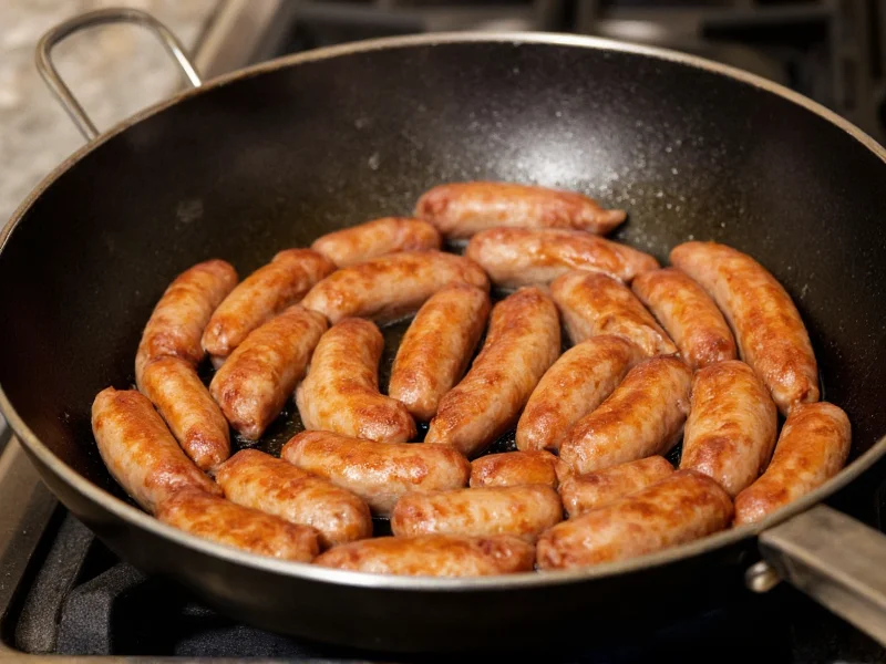 Perfect Sausage Frying: Technique, Timing & Temperature Guide
