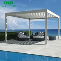 

BLD Sun shade remote control patio electric terrace roof aluminum pergola bioclimatic