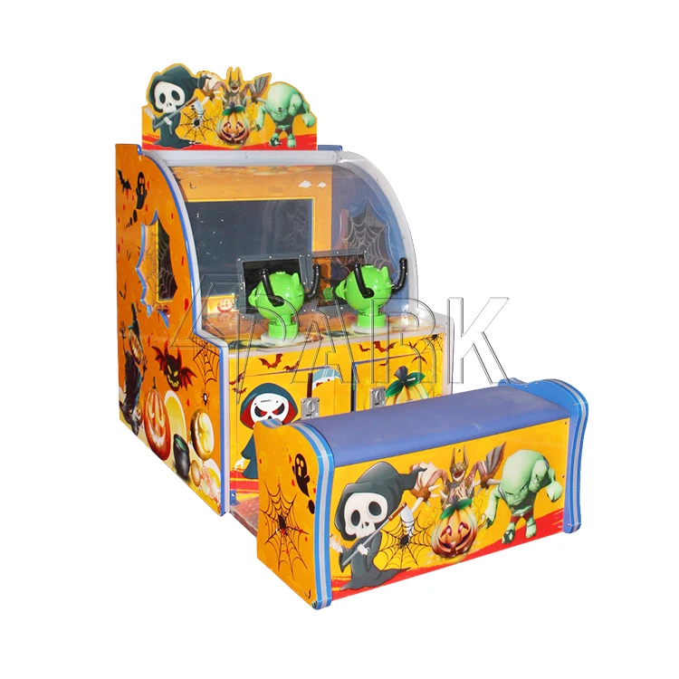 

Monsters theme ball shooting ticket redemption game EPARK earn money kids amusement coin operated video game machine