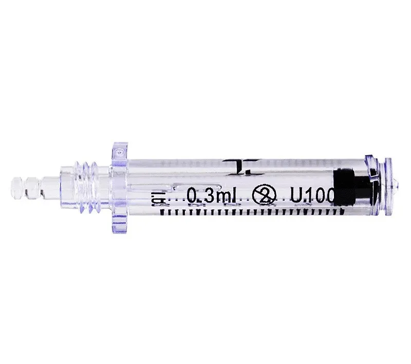 

High quality disposable Sterile pen ampoule head 0.3ml 0.5ml