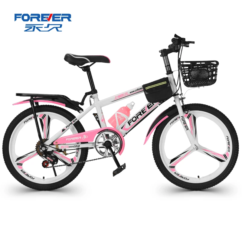 

FOREVER children's bicycle 18-inch 6-speed magnesium alloy three-wheel student cross-country mountain bike