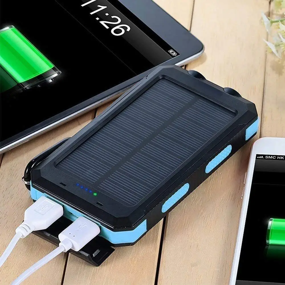 

Branded Emergency Phone Charger Sunlight Waterproof Portable Solar Charger