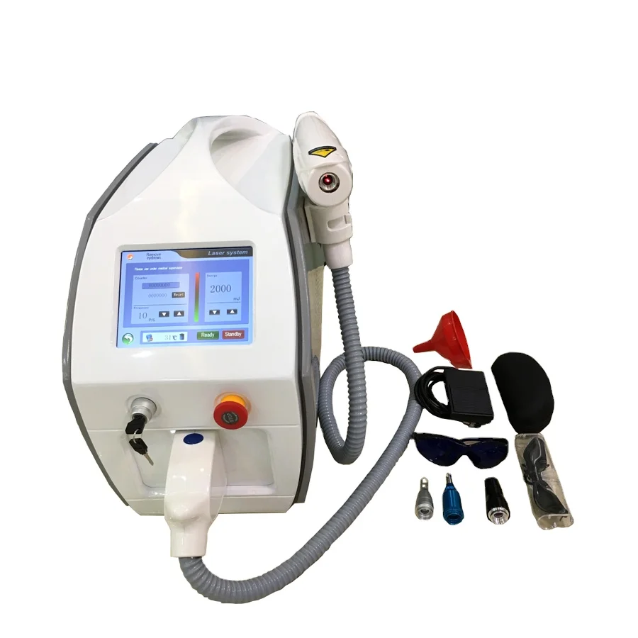 

High effective Scar removal Nd yag laser machine wrinkle smooth freckle reduce beauty equipment