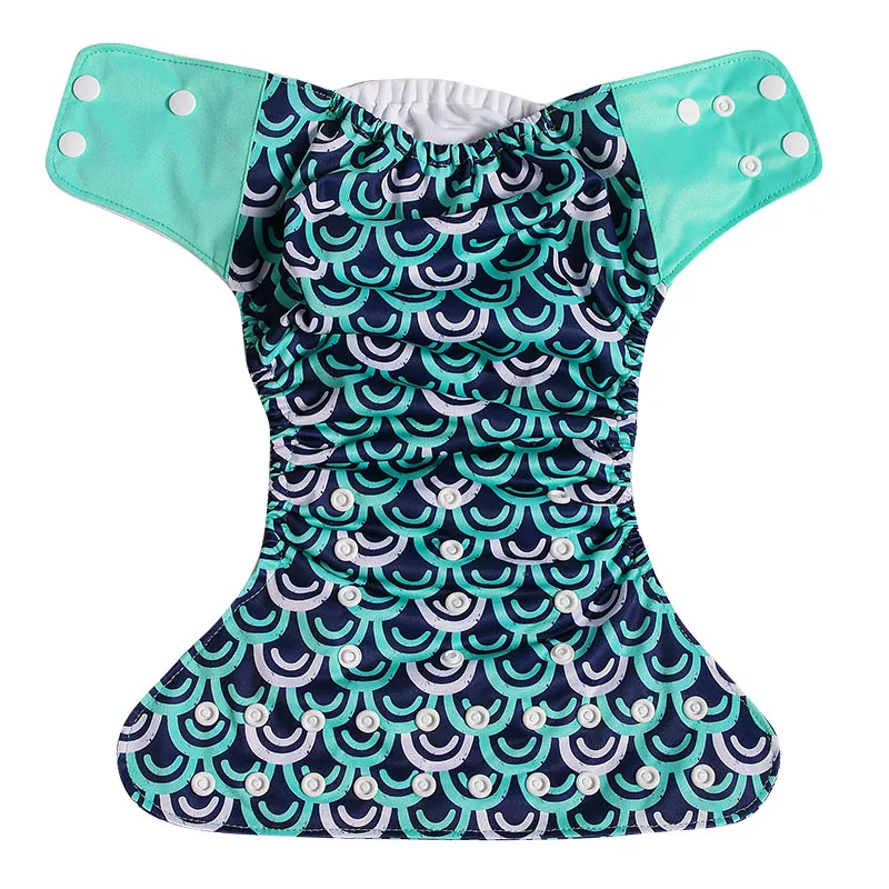 

LazyRabbit Washable Baby Cloth Diaper Cover Waterproof Baby Diapers Reusable Cloth Nappy, More than 30 prints in stock