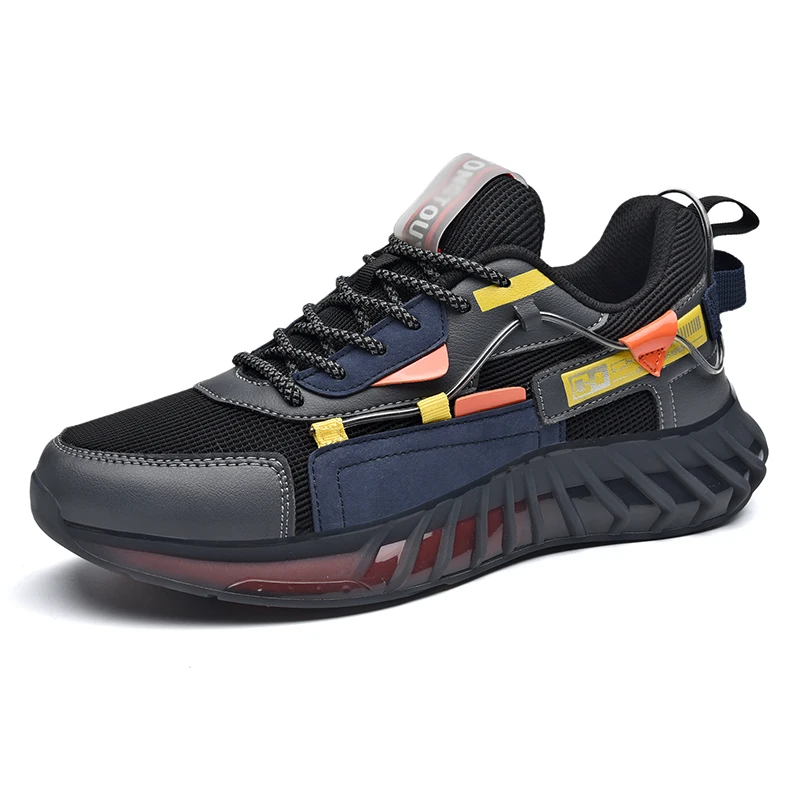 

Fashion Breathable Sneakers Running Shoes Men Outdoors Walking Sport Comfortable Mens fashion sneakers, Optional