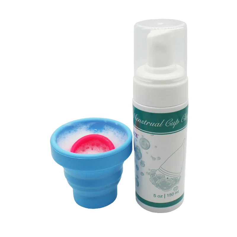 

natural herbal ingredients menstrual cup wash cup clean wash