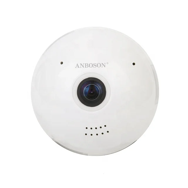 
360 Degree Panoramic 3MP HD waterproof surveillance security mini wifi ip cctv wireless camera 