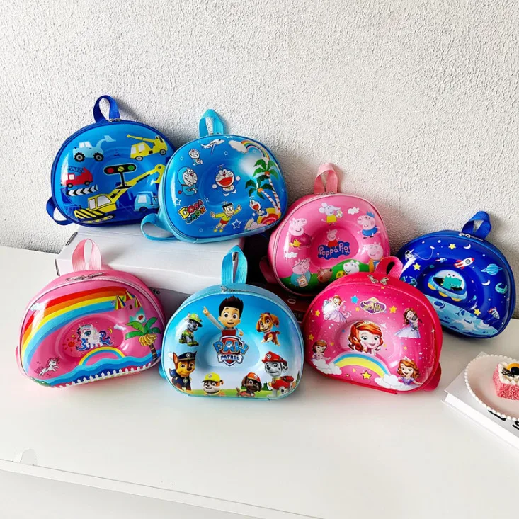

Fashion cartoon children bag mini backpack princess girl cute eggshell shoulder bag