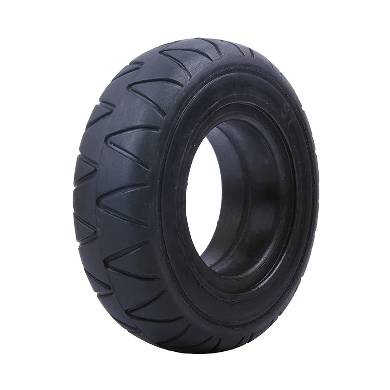

8 inch escooter tire 2.50-4 front wheel bearing 200*60 rear wheel keyway solid tire whole wheel set