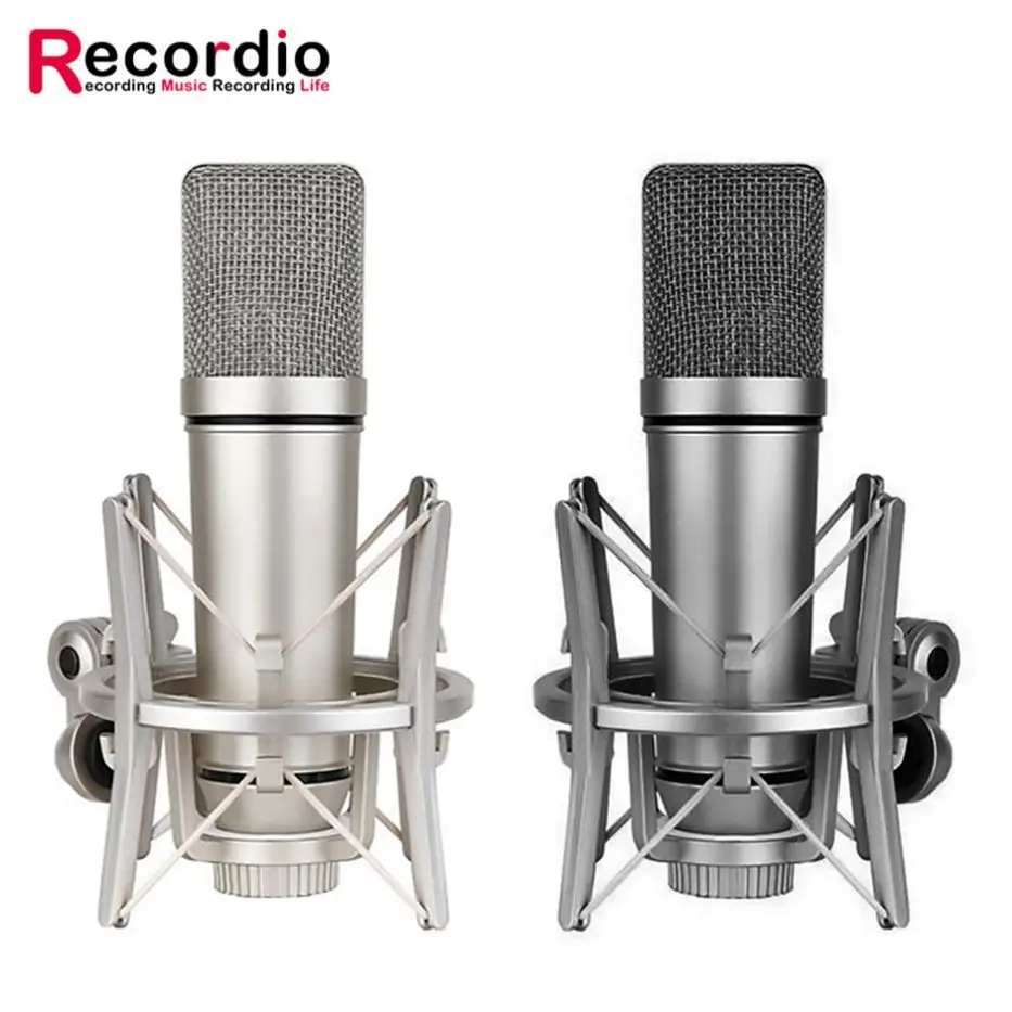 

GAM-U87 Professional Condenser Microphone Set For Wholesales, Champagne