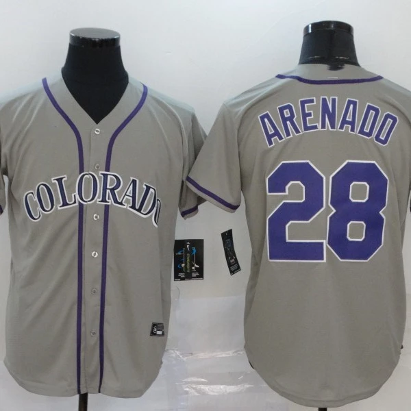 

China factory wholesale customized colorado city rockies nk edition stitched rockies 28 ARENADO baseball jersey