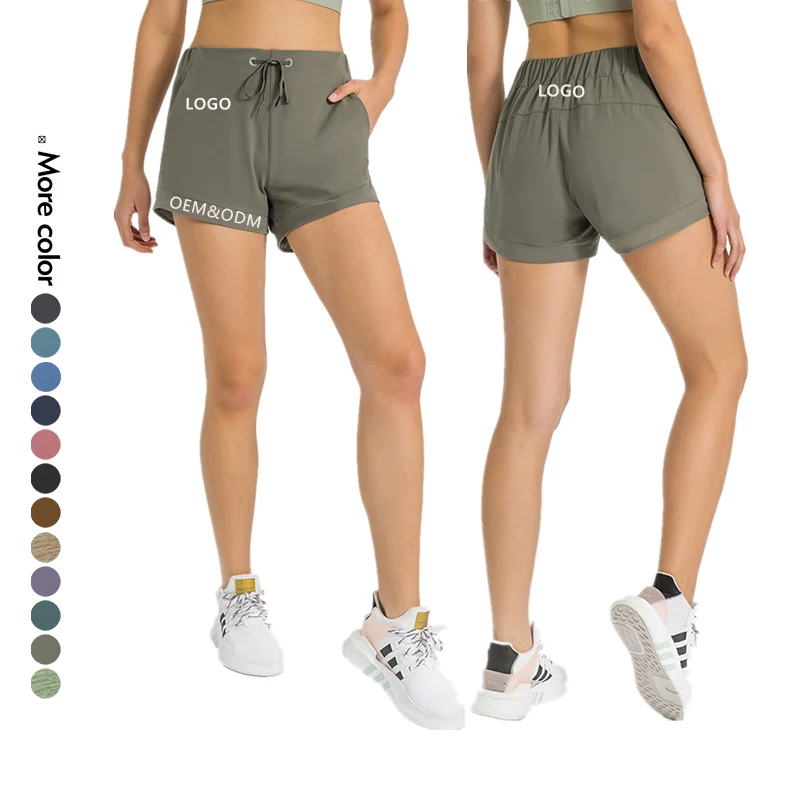 

Xsunwing 2022 New arrive athleisure womens athletic shorts with pockets Fit Comfort Joggers Summer Sport GYM Training Shorts