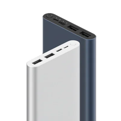 

Aluminium Alloy OEM Logo Power Bank 10000mah dual USB Port Portable mobile charger slim Powerbank, Silver, black, red, blue etc