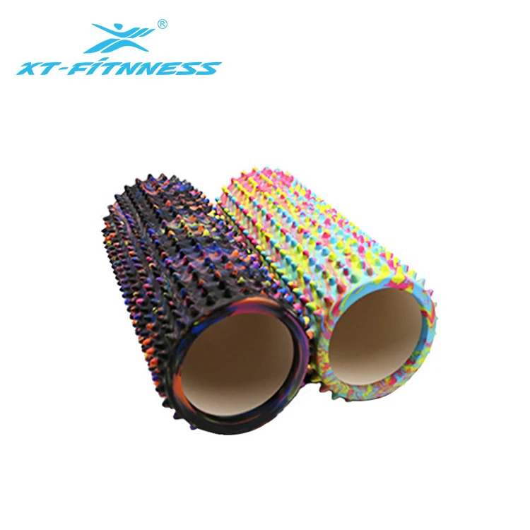 

wholesale recycled eva massage yoga textured muscle foam rollers