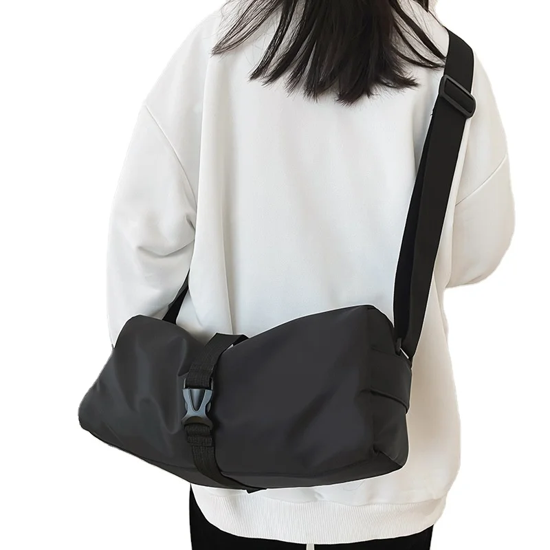 

2022 Fashion Personality Single Shoulder Crossbody Bag Fitness Sports Leisure Yoga Weekender Workout Travel Bag, Black/green/navy/custom made