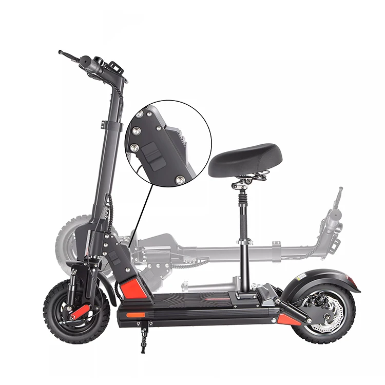 

Wholesale Bogist C1 Pro E-scooter Europe free shipping 500W 48V 13Ah fast 10 " Pneumatic tire 45km/h max speed Electric scooter