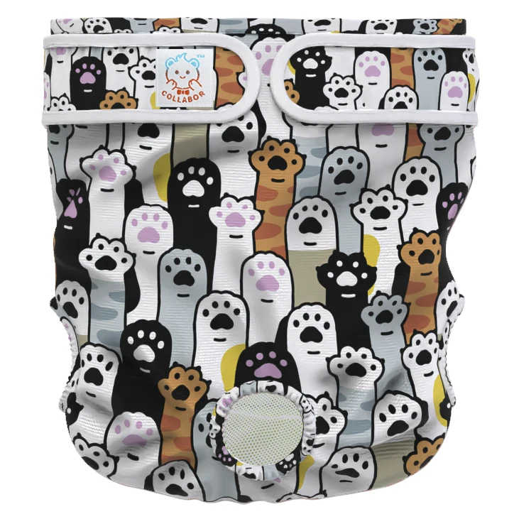 

COLLABOR Pomeranian Washable Dog Diapers High Absorbent Dog Diaper Reausable Pet Puppy Free Sample Dog Diapers, Solid, print, digital print