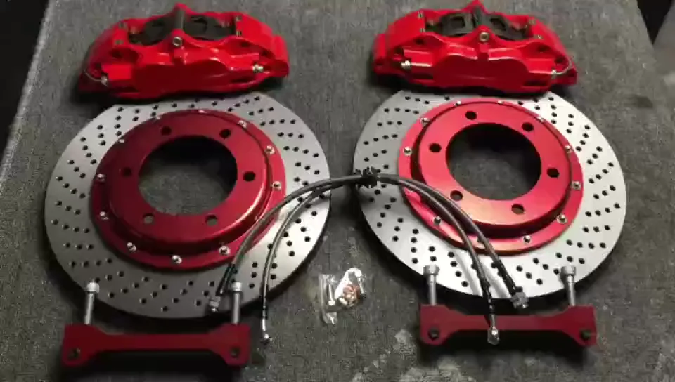 Auto Modified Racing Brake Caliper For Ap 4 Pot 5200 Big Brake Kit Car