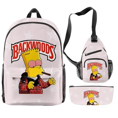 

Wholesale Latest Design Unisex Waterproof Foldable Durable 3-piece Backpack