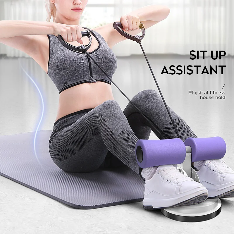 

Up Assistant Abdominal Core Workout up Bar Fitness Sit Ups Exercise Equipment Portable Suction Sport Home Gym Dropship, Black/purple/blue/pink/red