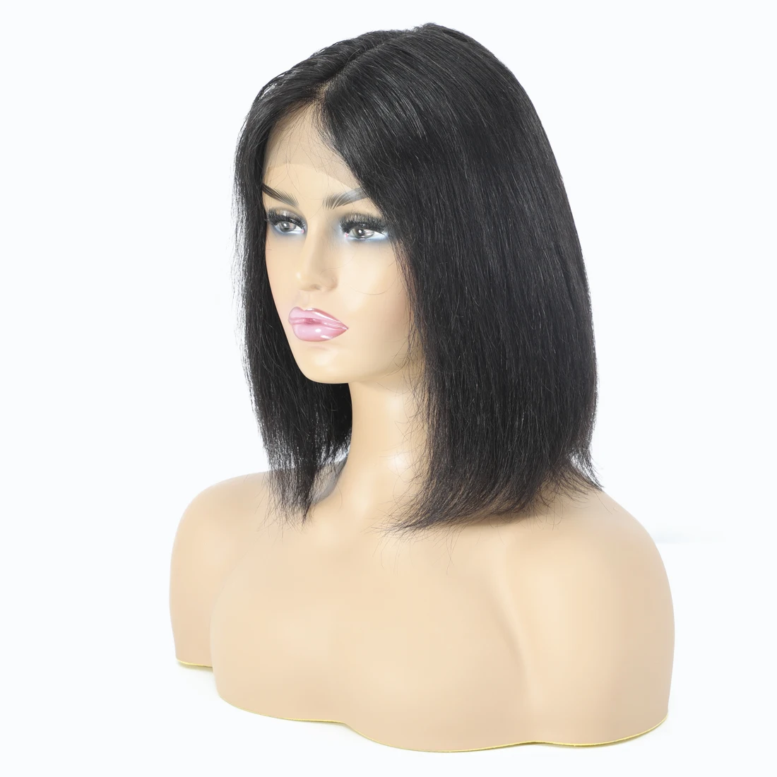

Chinese vendors bob wigs for black women 8 inch hand-made t part wig hd frontal wig
