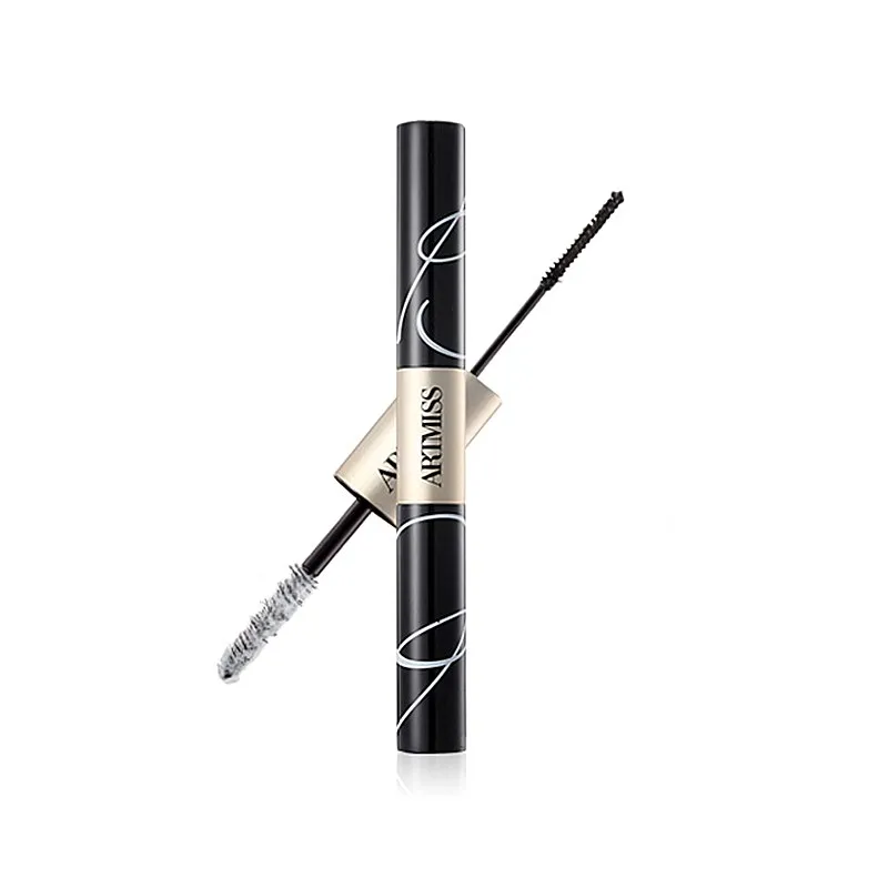 

wholesale private label organic mascara waterproof double-end design 3D Mascara eyelash, Single color