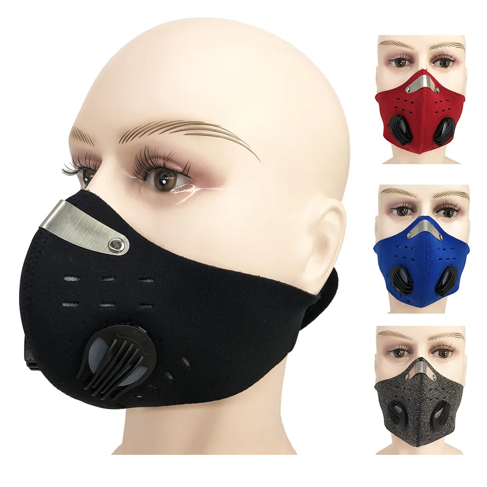 
Cycling Half Face Mask Bike Ski Dusk Mask Neoprene Filter Anti Pollution Mask  (62516743202)