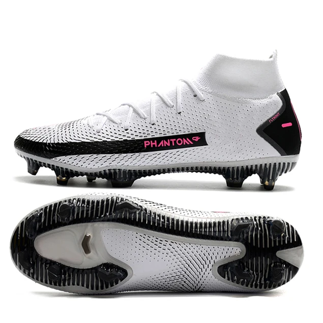 

Phantom GT Classic fashion comfort low top match training football shoes soccer shoes, Whitered