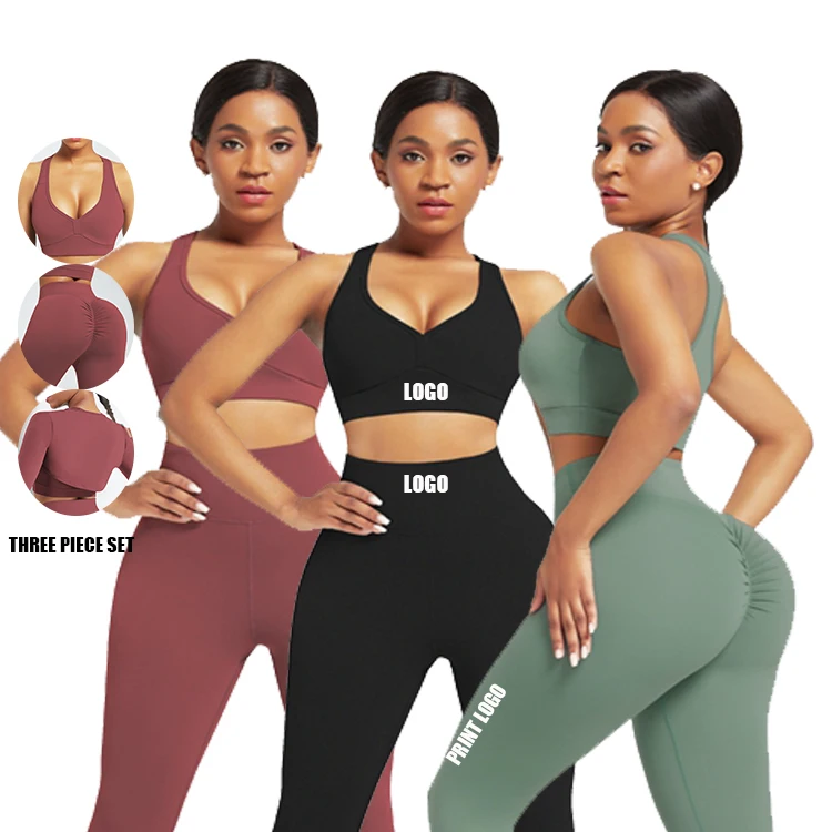 

Custom Logo Workout Clothing Women Fitness Sportswear Sport Wear Women Set Women Sports Sets