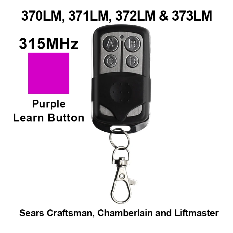 Smg020 Liftmaster 371lm 372lm 373lm Compatible Purple Learn Button