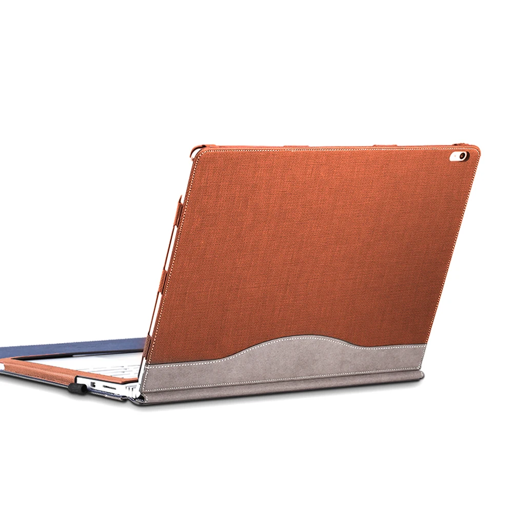 

Hot sale 15 inch Business Protective Skin Cover Gift Bag Protective Leather case For Surface Book 3