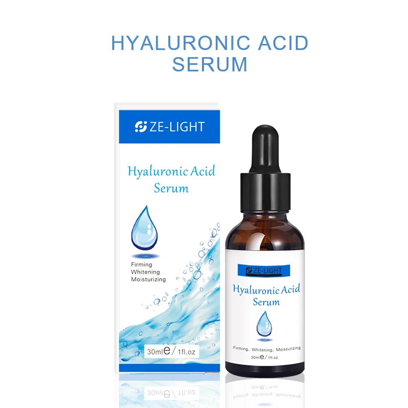 

Beauty & Personal Care Private Label Skin Care Anti Aging Anti Wrinkle Whitening Vitamin C Serum Hyaluronic Acid Serum, Transparent colorless