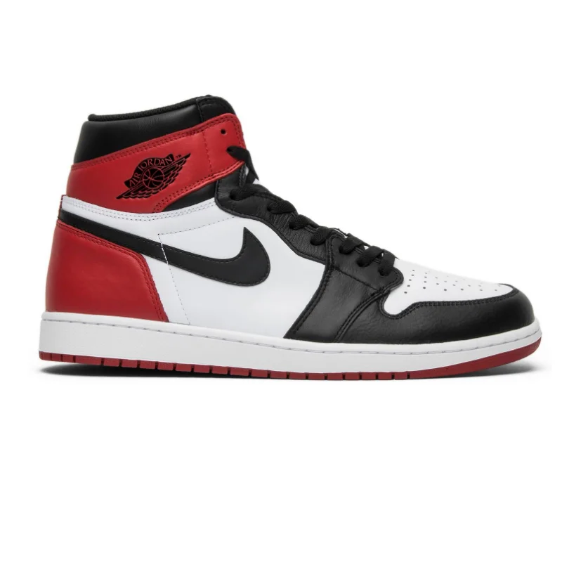 

Brand High Quality New Men'S Casual Air Jordan 1 Retro High Og Black Toe High Top Jordan 1 Basketball Sneakers Aj 1 Nike Shoes