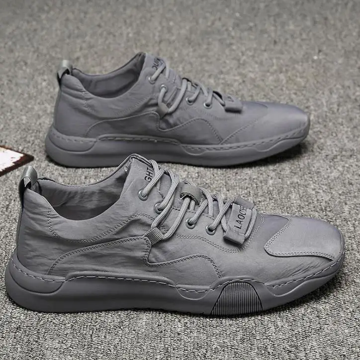 

SY10049 hot sale men's canvas shoes 2020 rubber wholesale men shoes, Khaki,gray,black,green,white