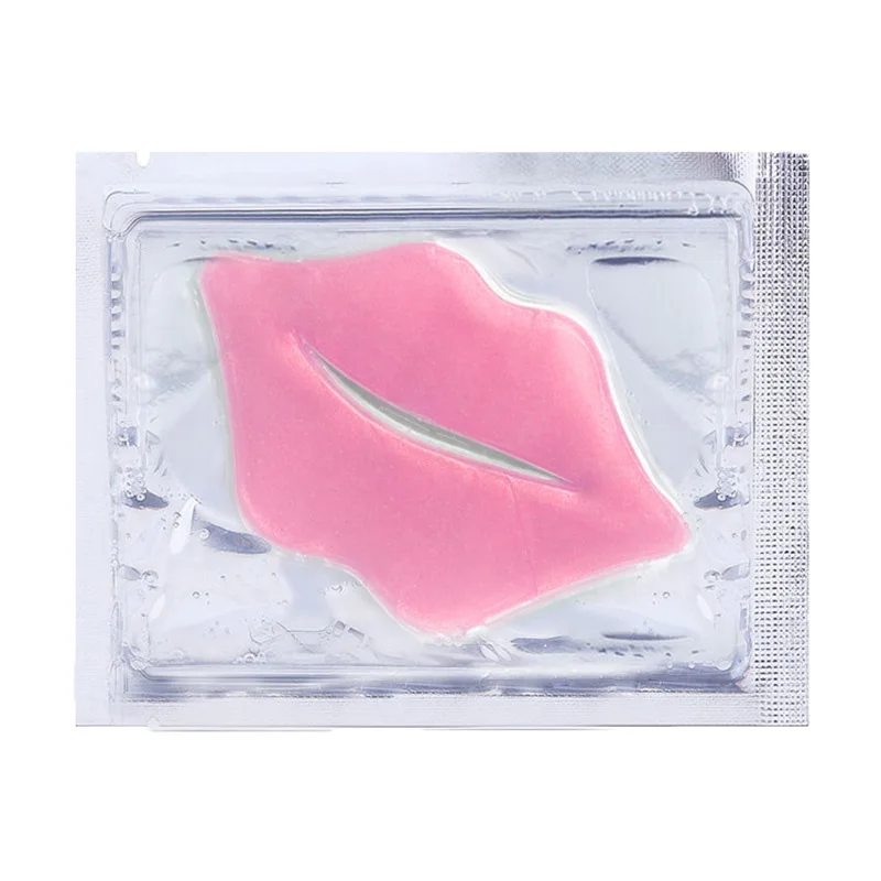 

Factory sell flaky lip gel Remove dead skin anti aging moisturizing plump lips Collagen crystal lip mask, Pink
