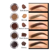 

92061 Create Your Own Brand 10 Color No Label Long Lasting Waterproof Makeup Brow Dye Pomade Eyebrow Gel