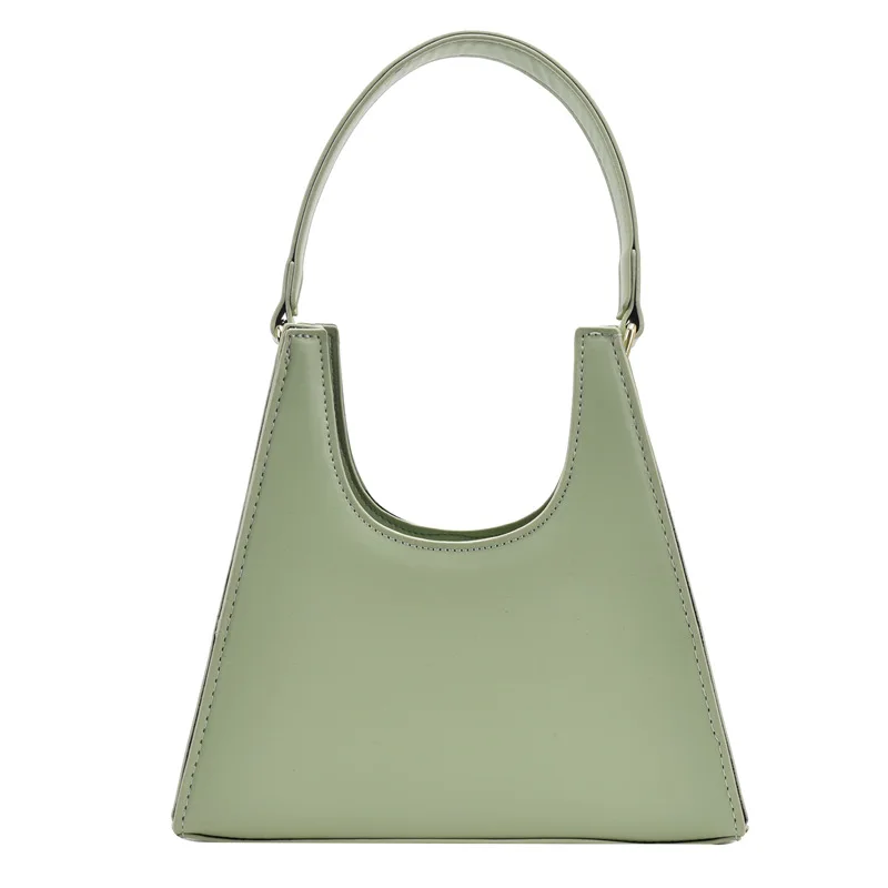 

Latest Style Luxury Brand Small Tote Armpit Bag Handbag PU Leather Women Hand Bags 2021 Purses