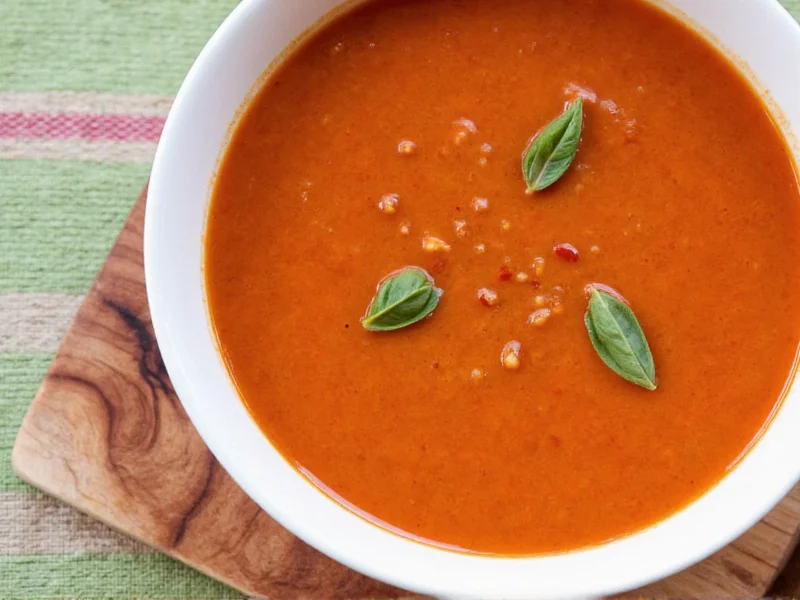 Perfect Homemade Tomato Basil Soup Recipe in 45 Minutes