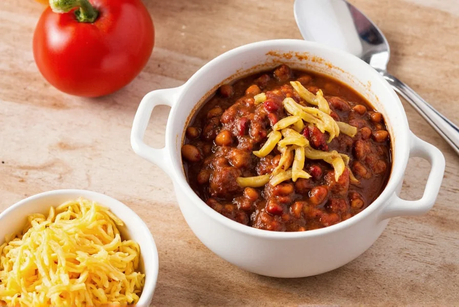 Mixing different chili powders in a bowl