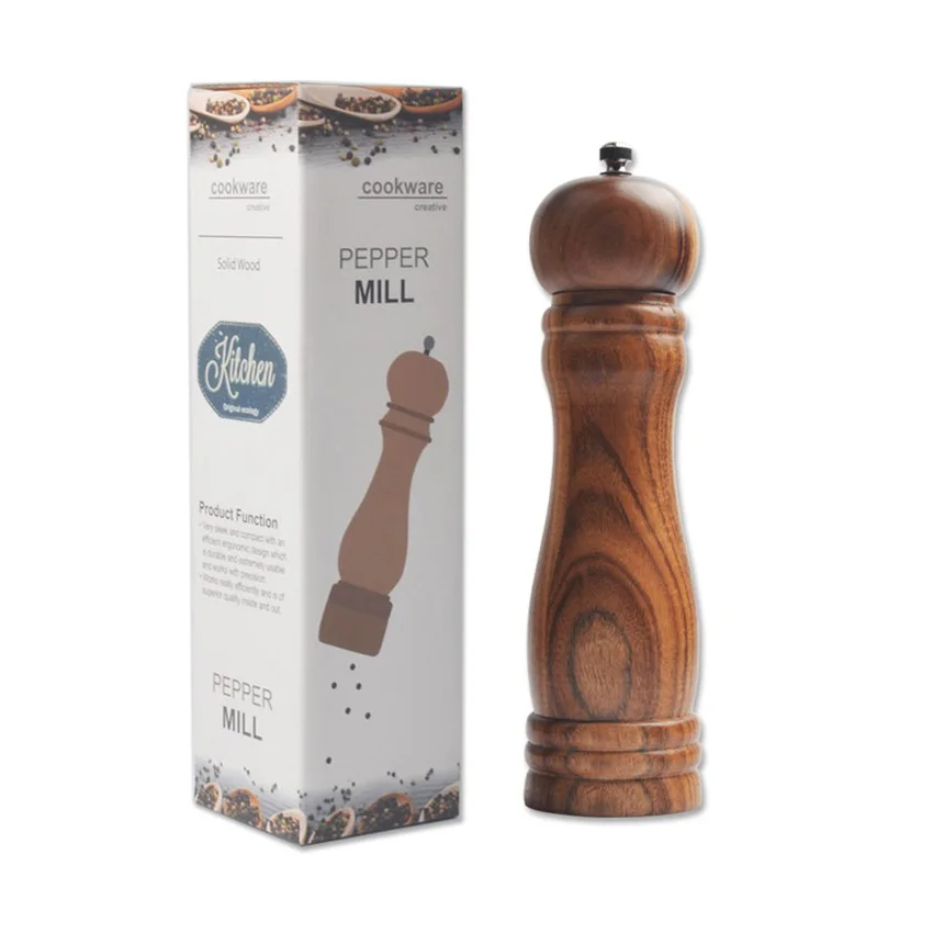 

Natural Acacia Manual Pepper Grinder