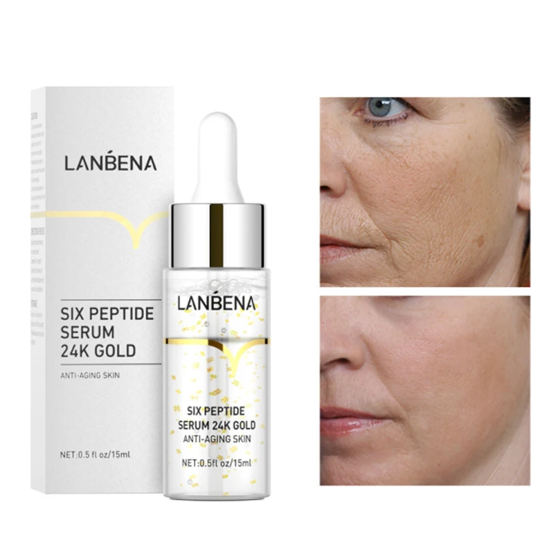 

LANBENA Skin Care Hyaluronic Acid Blackhead Removing Moisturizing Acne Treatment Anti Winkles Vitamin C Serum