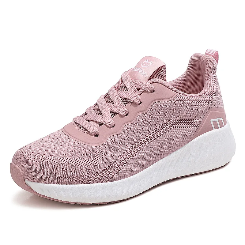 

2021 autumn Sport Shoes Woman Sneakers Female Running Shoes Breathable Hollow Lace-Up women fashion sneakers, 3colors