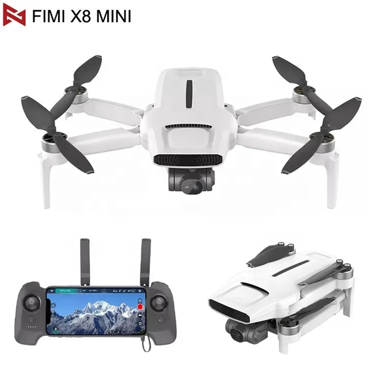 

2021 New GPS Remote control FPV 3-axis Gimbal 8km 4k Professional Mini Drone Quadcopter RC Helicopter Camera Drone FIMI X8 Mini