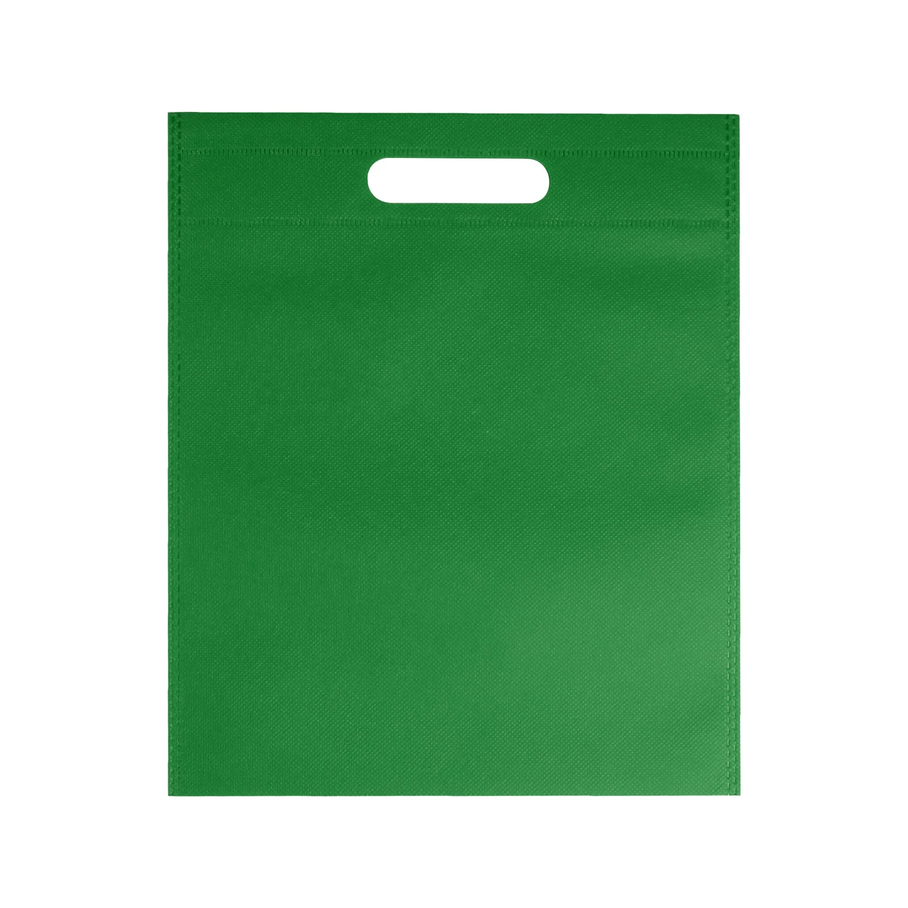

Custom Logo Factory cheap price China promotional non-woven vest bag green non woven carry bag