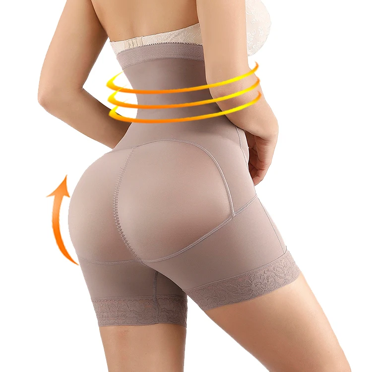 

Latest Design Compression High Elasticity Adjustable Hooks Women Slim Tummy Control High Waist Butt Lifter Shaper, As show